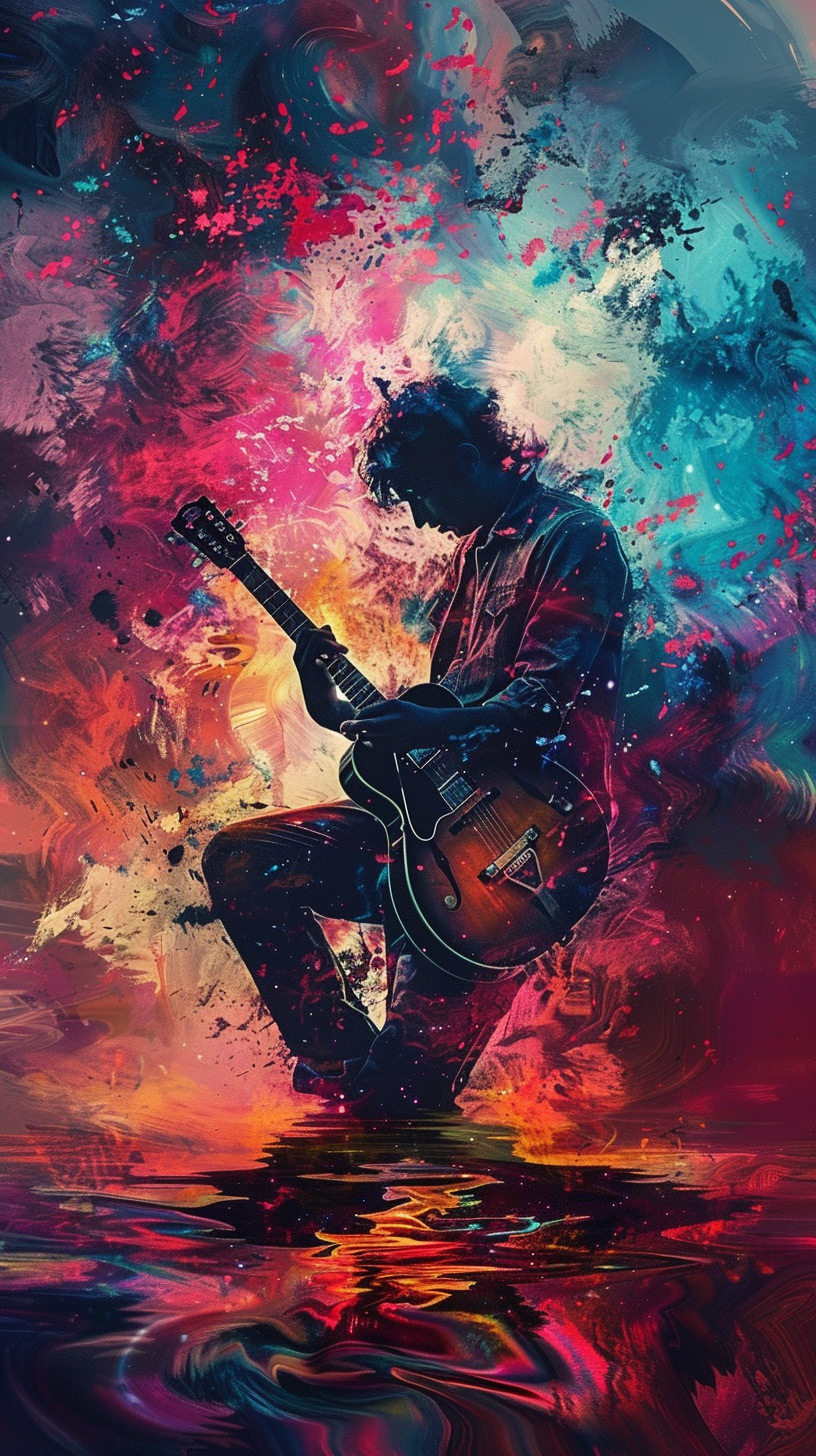 Musical Muse: iPhone Digital Background