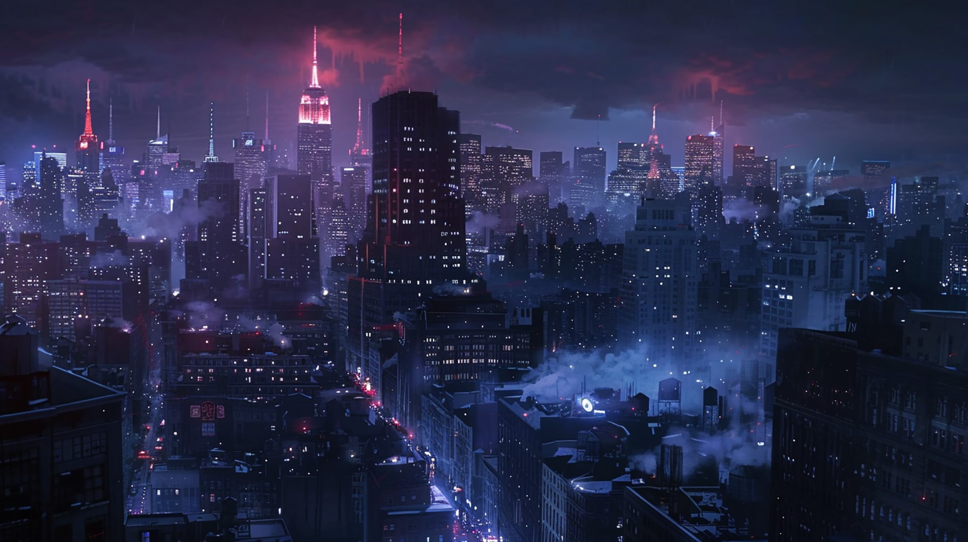 Tomorrow's Metropolis: HD Wallpaper of NYC in 2300