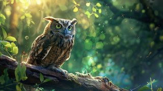 Owl Illustrations: Ultra HD Wallpaper