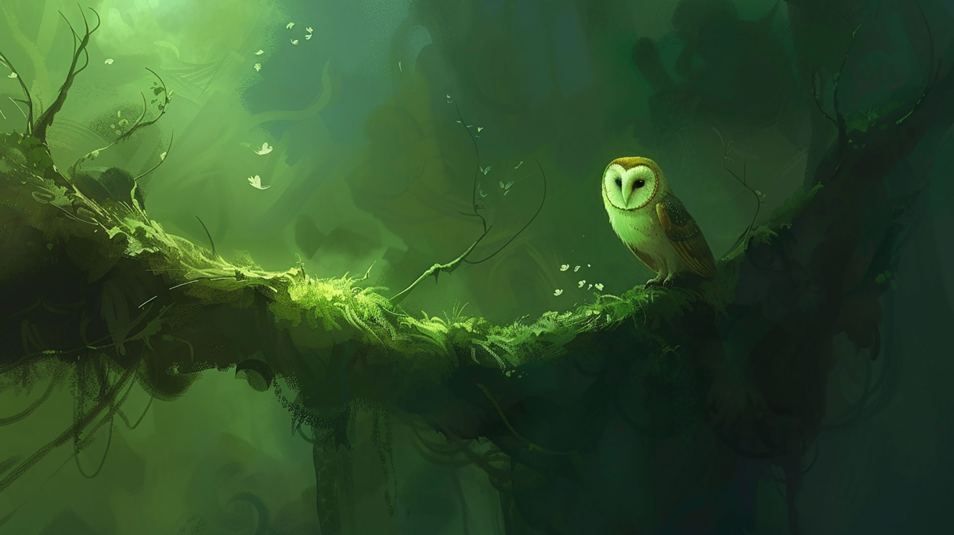 Download Free Owl AI Desktop Wallpapers