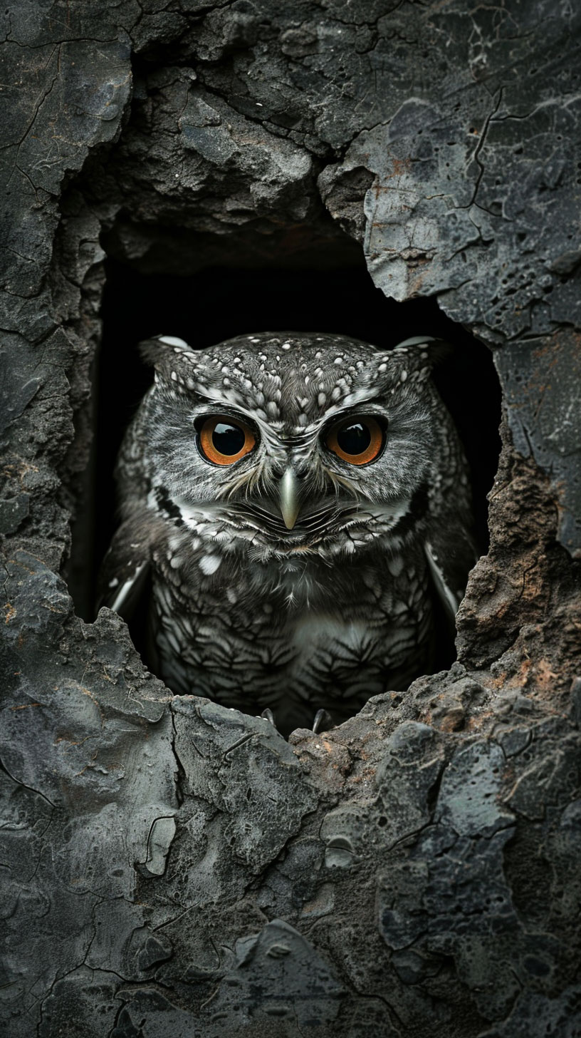 Dynamic Owl Wallpaper for Xiaomi Devices: HD