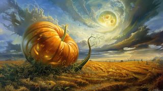 Whimsical Pumpkin Art: Ultra HD Stock Photos