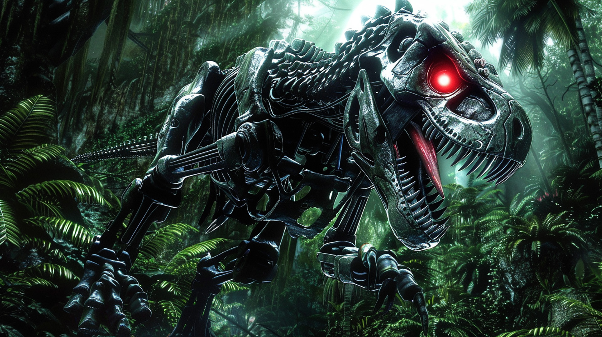 Robotic Dinosaur PC Wallpaper