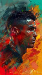 Free Anime Ronaldo Mobile Backgrounds