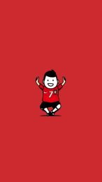 4K Cartoon Ronaldo Wallpaper for Android