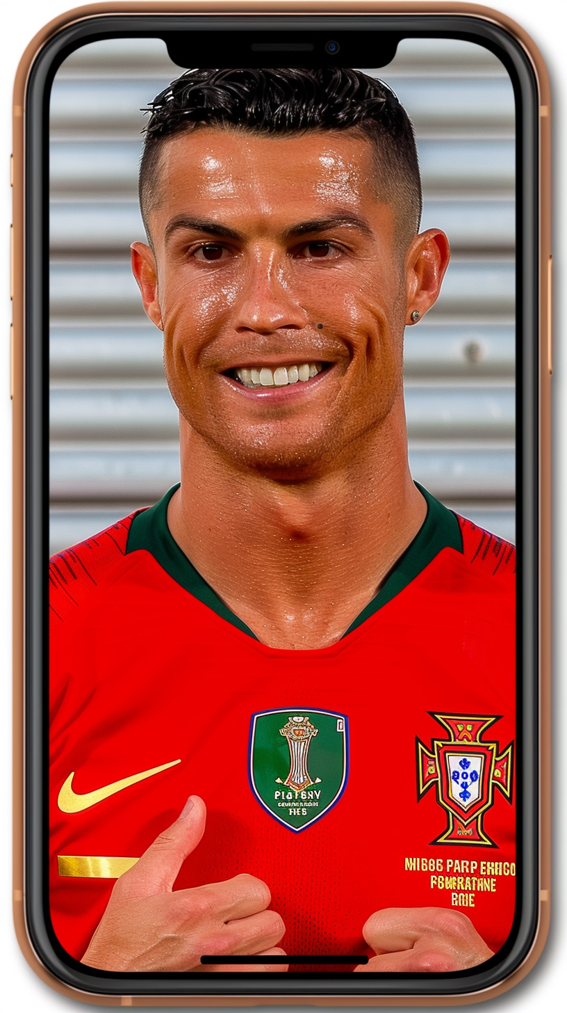Creative Cristiano Ronaldo Artwork Wallpaper