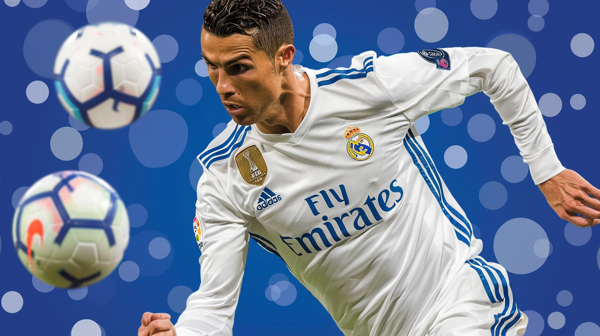 Ronaldo Real Madrid Legends: HD Desktop Wallpaper