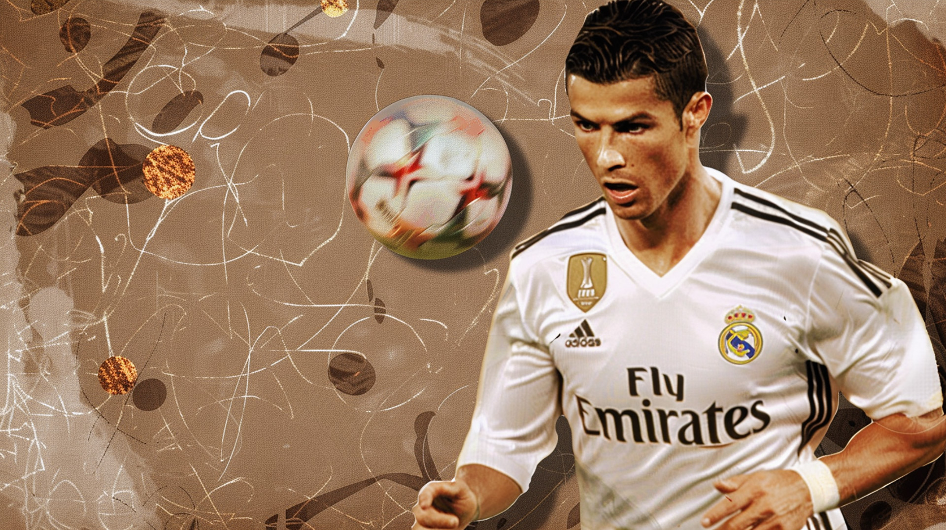 Captivating Ronaldo Real Madrid Action Shots: HD