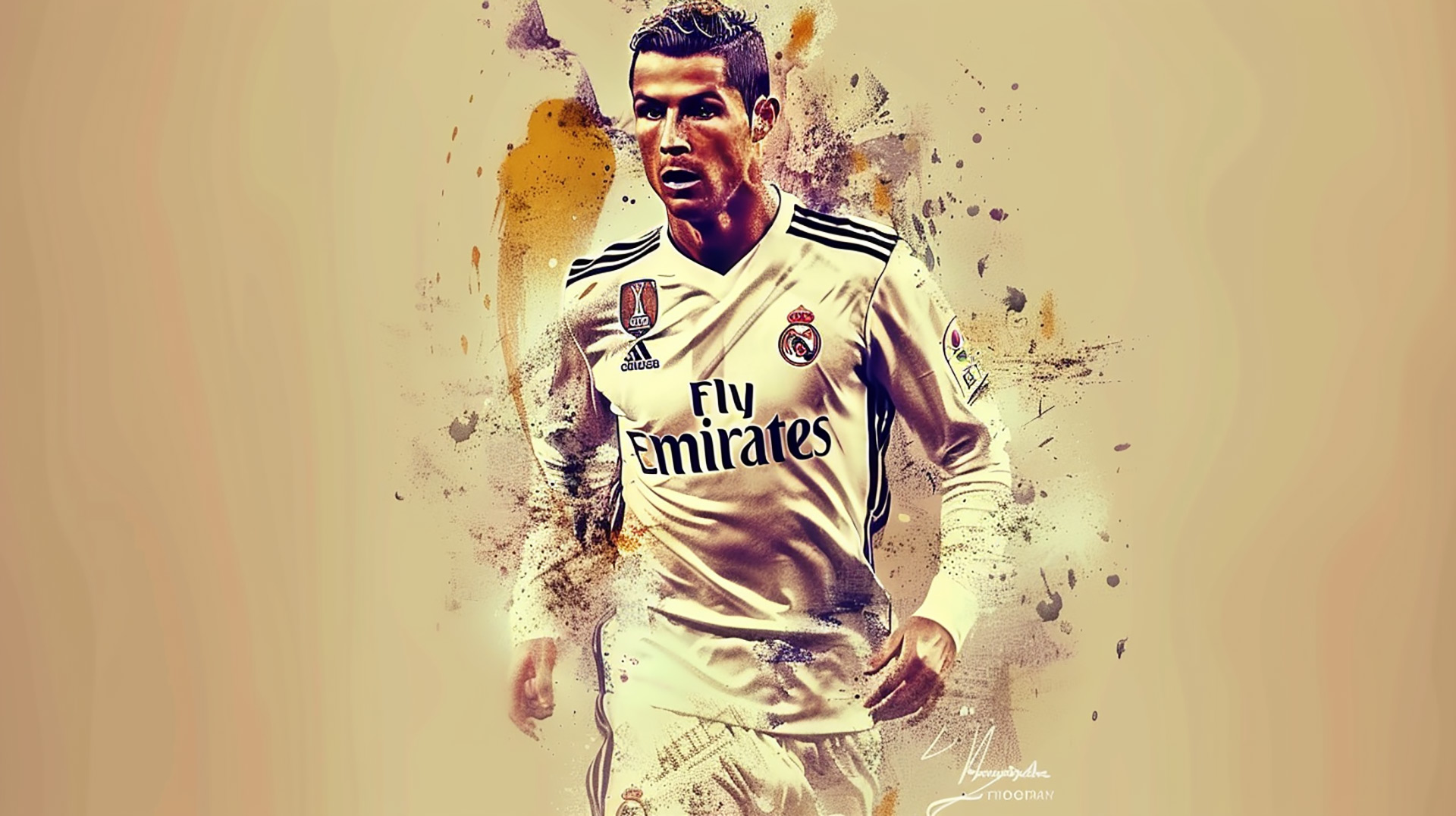 Ronaldo Real Madrid 1920x1080 Digital Backgrounds: HD