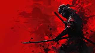 AI Samurai HD Wallpaper: Free Digital Background