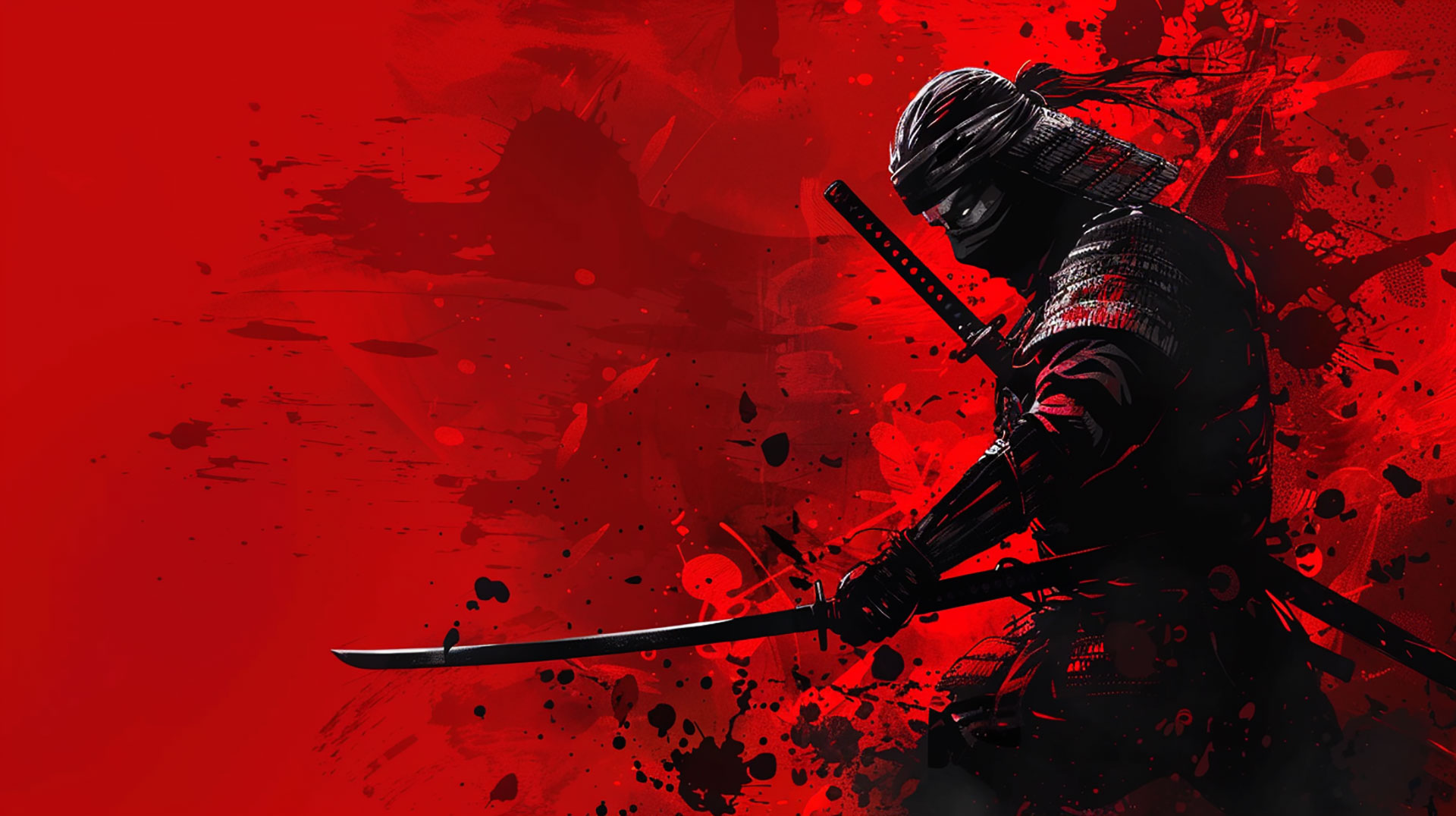 AI Samurai HD Wallpaper: Free Digital Background