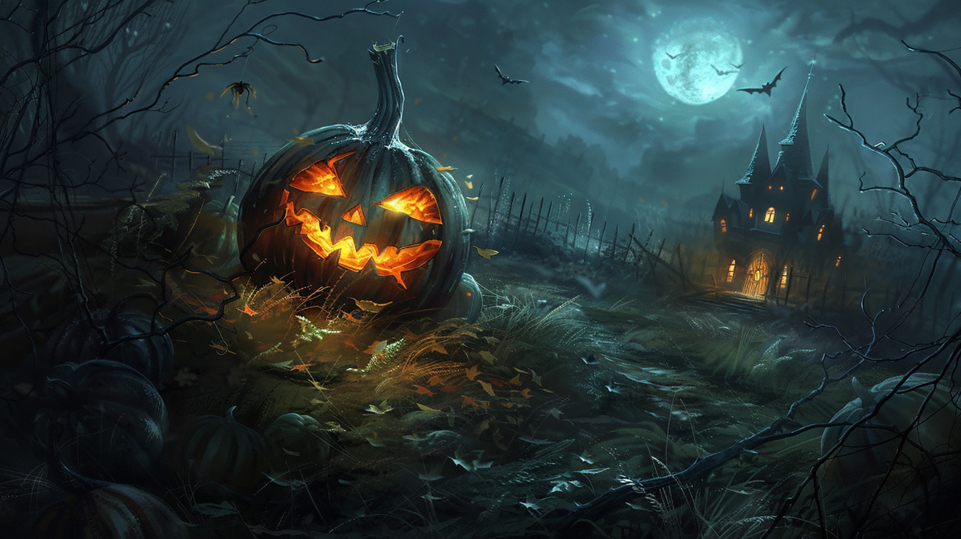 Terrifying Halloween Wallpaper: HD Download for Desktop