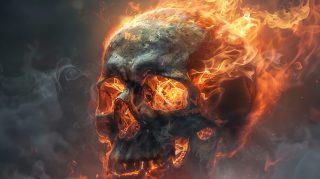 Flame of Death: Skull in Inferno