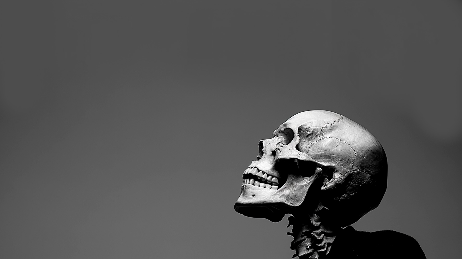 Sinister Skull in Ultra HD Desktop Background