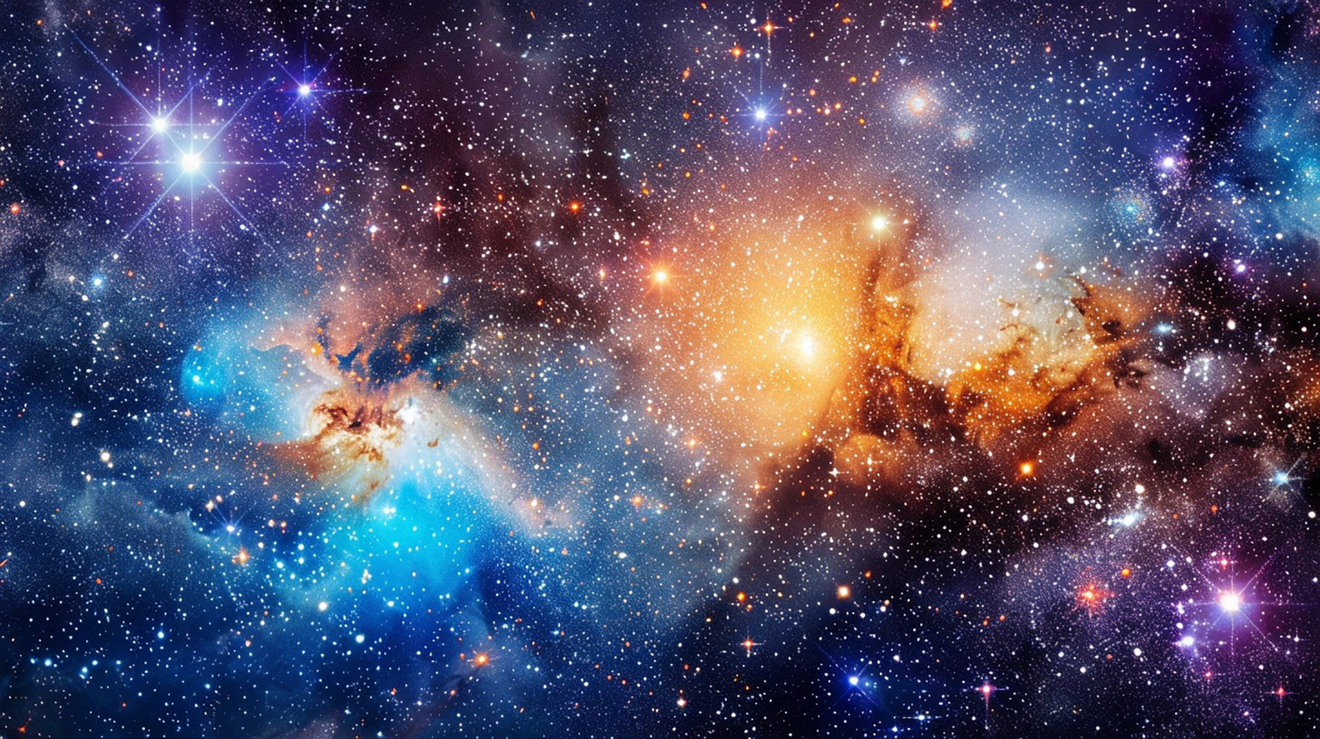 Interstellar Nebulas: Colorful Cosmic Clouds in 4K