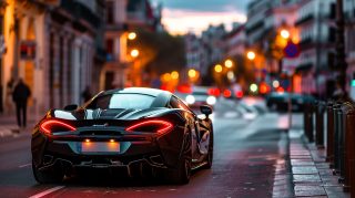 Ultra HD Supercar Street Background: Free Download