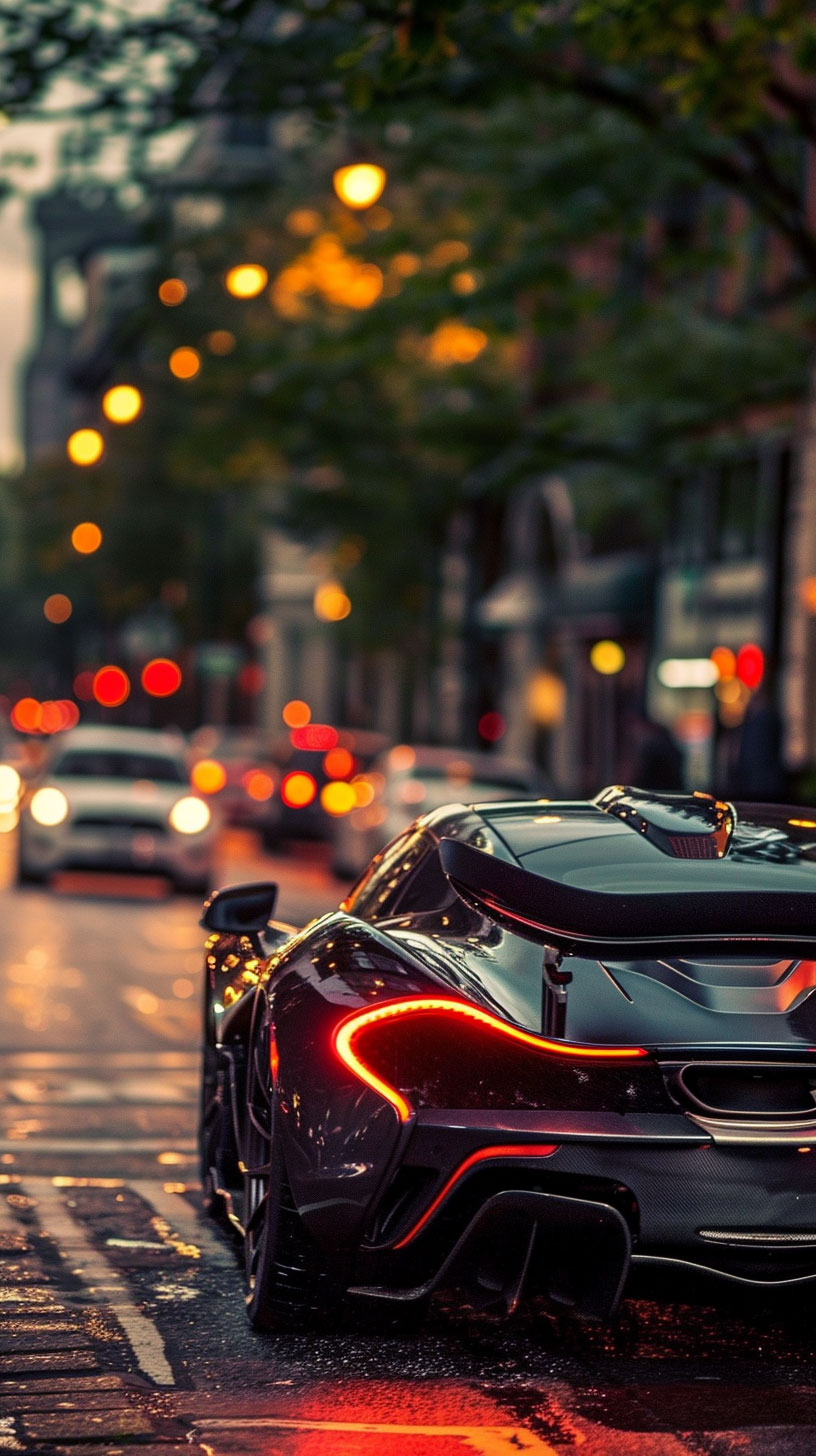 Whimsical Supercar Wallpaper for HTC Phones: Ultra HD