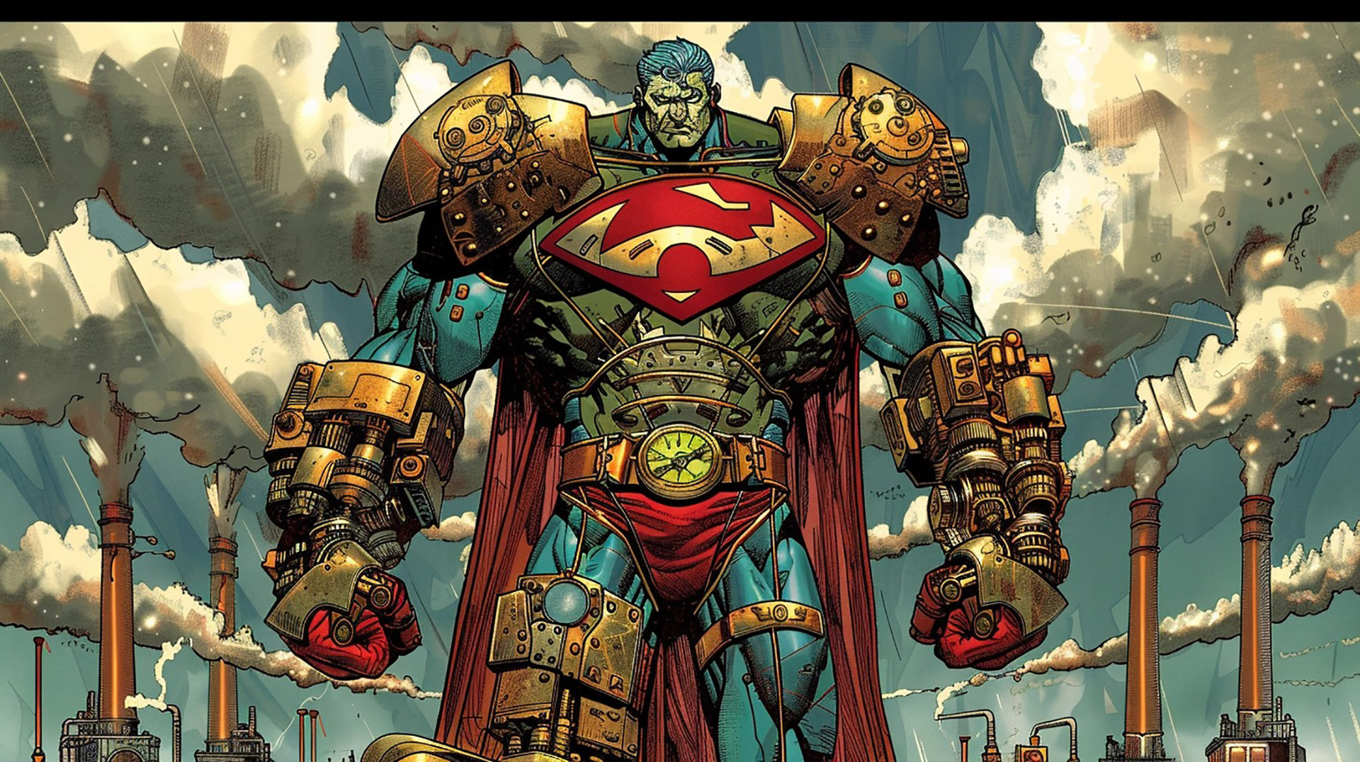 Justice Icon: Superman 8K Digital Art