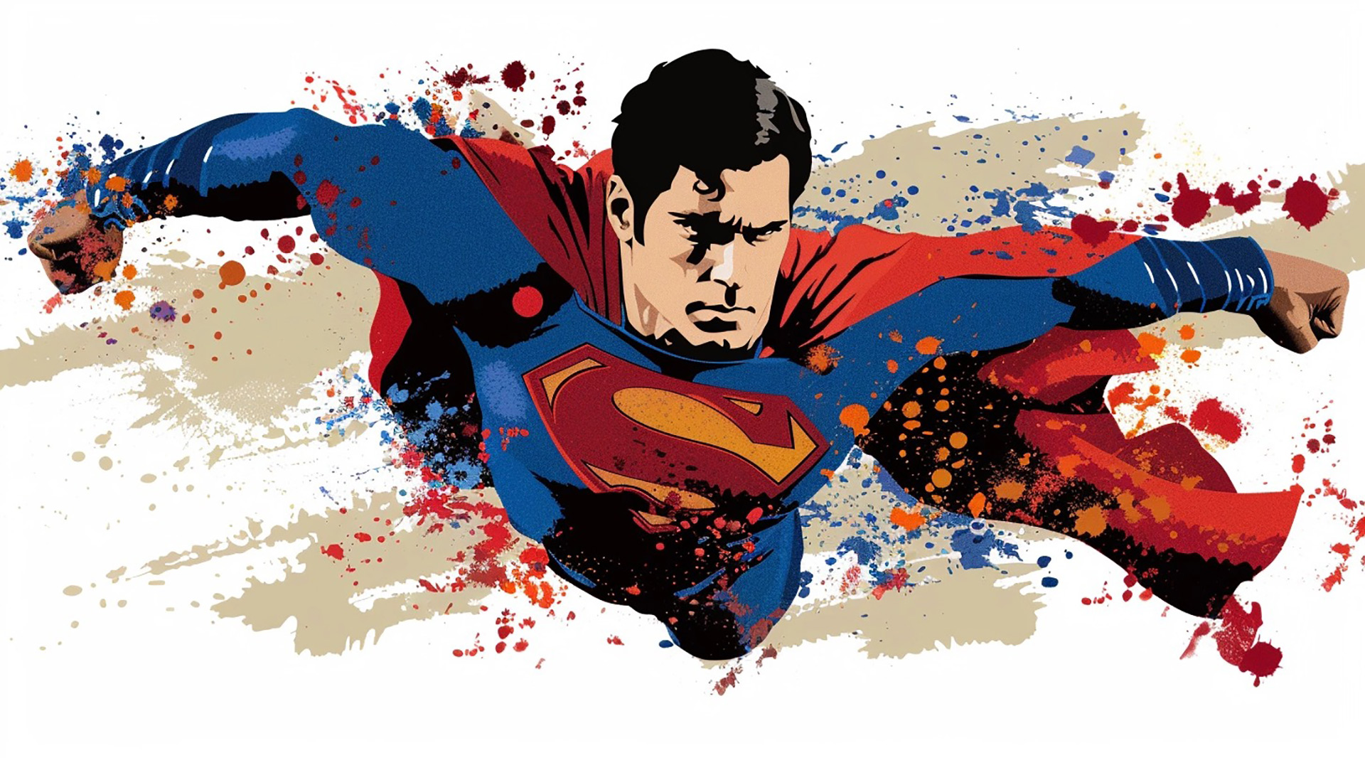 Metropolis Savior: Superman 8K Desktop Background