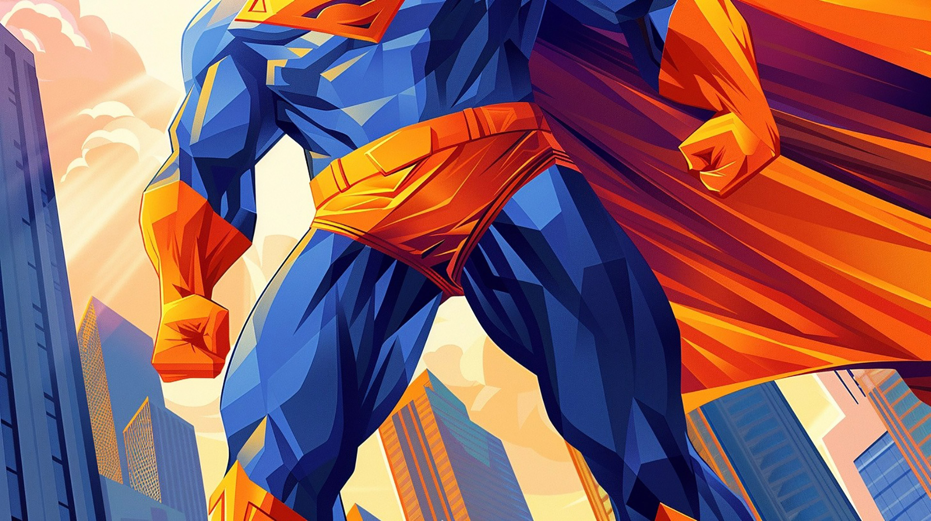 City's Guardian: Superman HD Desktop Backgrounds