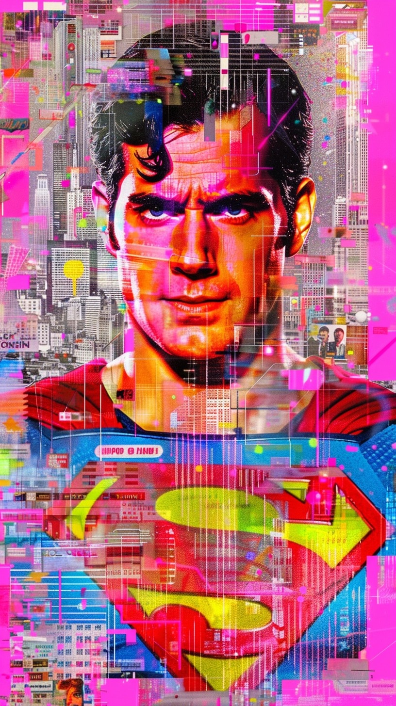 Legendary Avenger: Superman Mobile Wallpaper for Sony Xperia