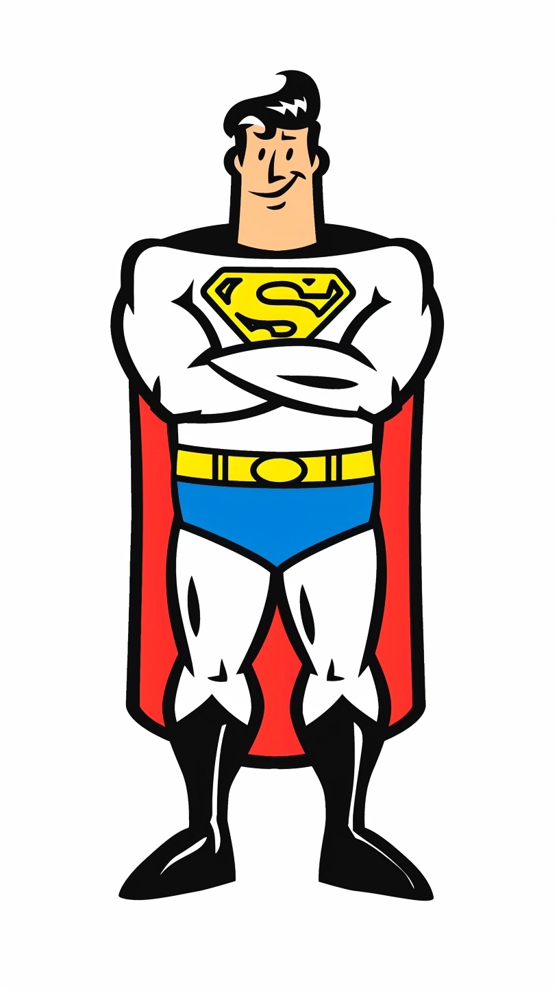 Caped Crusader Returns: Superman Mobile Background for Xiaomi