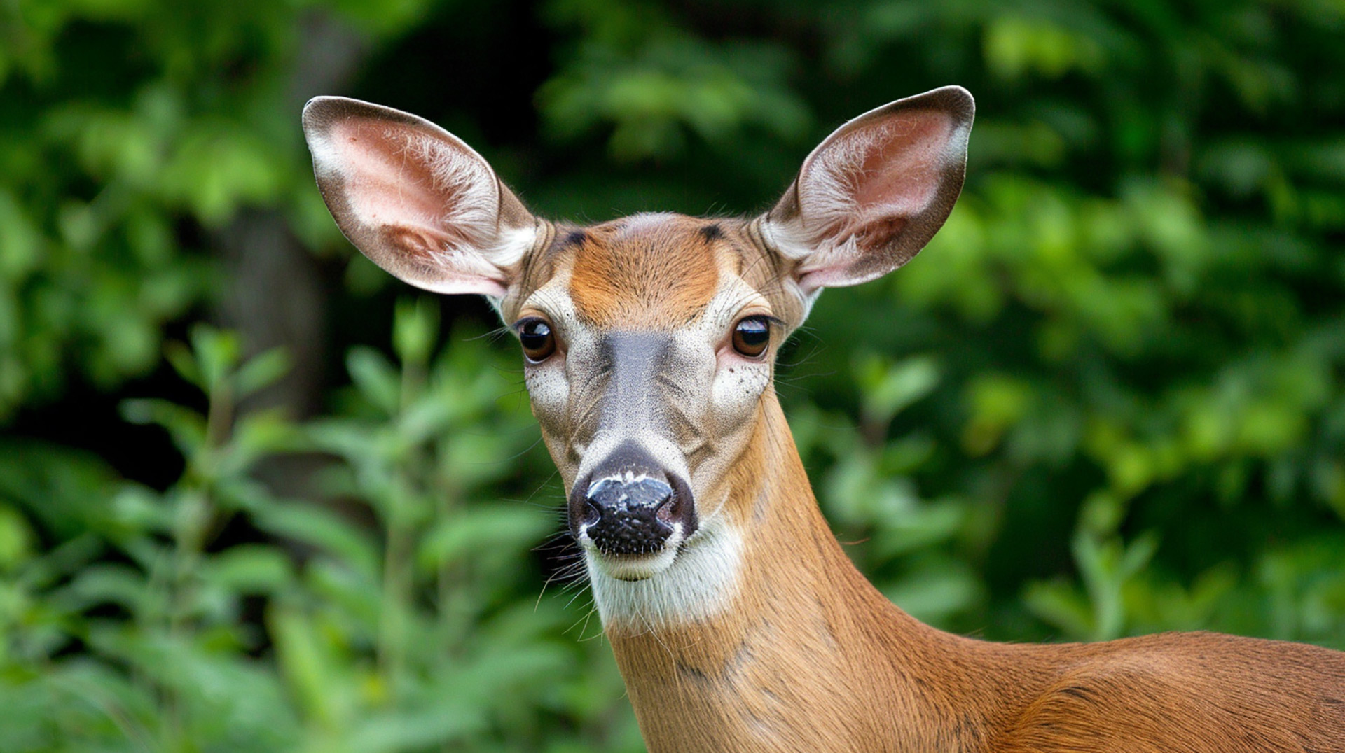 Whitetail Majesty: AI-Created Desktop Background