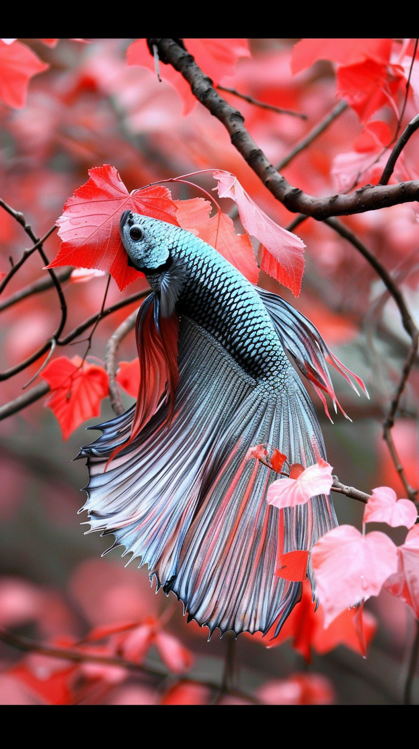 Dynamic 3D Fish Designs for Samsung