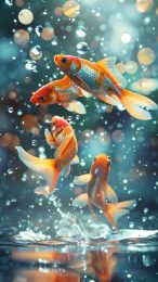 3D Fish Mobile Wallpaper Experience