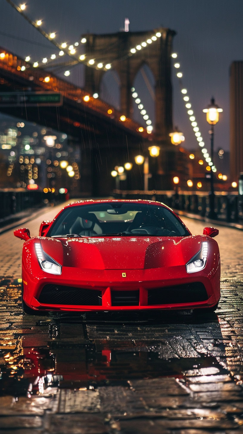 Fast Car iPhone Lock Screen Background