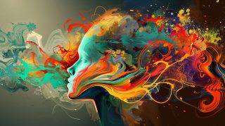 High-Resolution Abstract Brain Wallpaper for PC