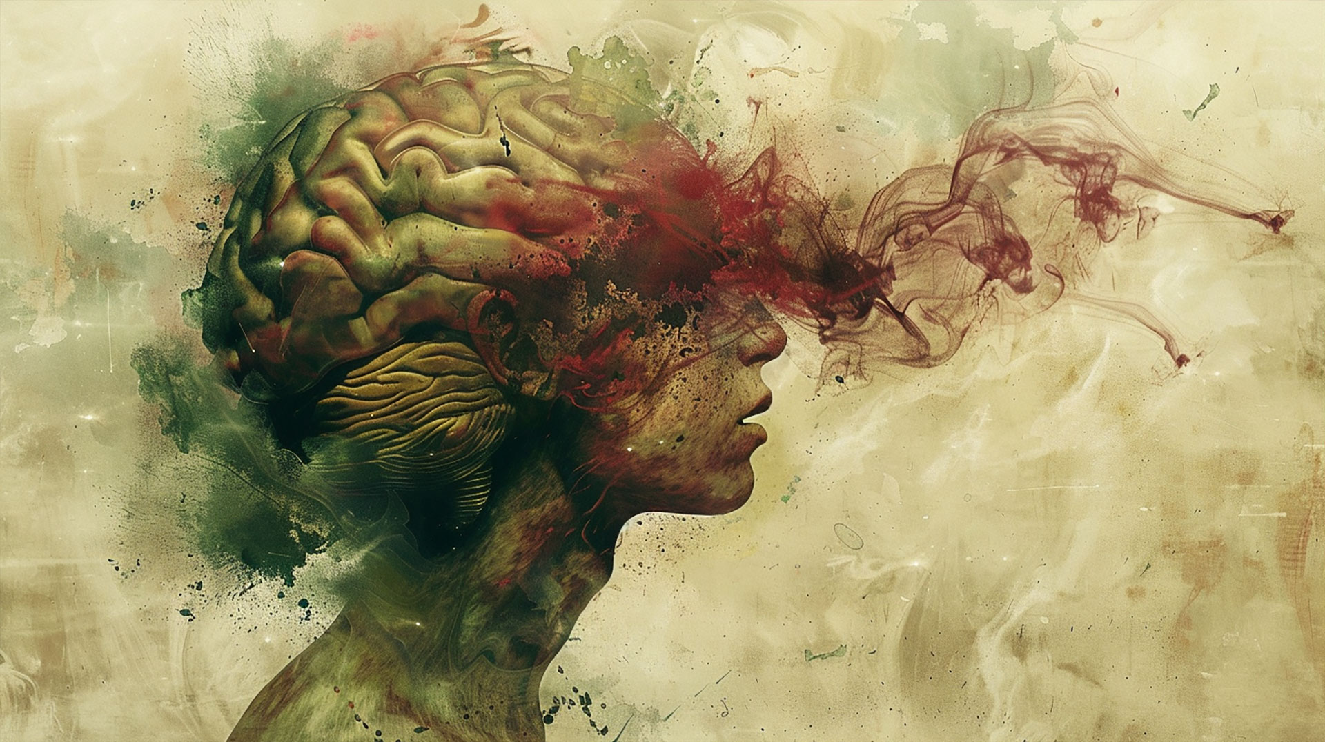 Free 1920x1080 Abstract Brain Wallpaper