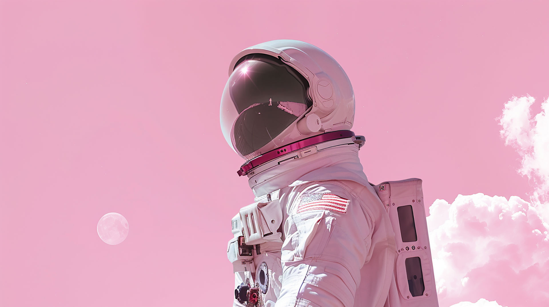 4K Aesthetic Astronaut Image: Perfect for Desktop