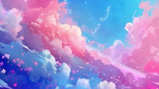 Free Aesthetic Cloud AI Wallpaper Download