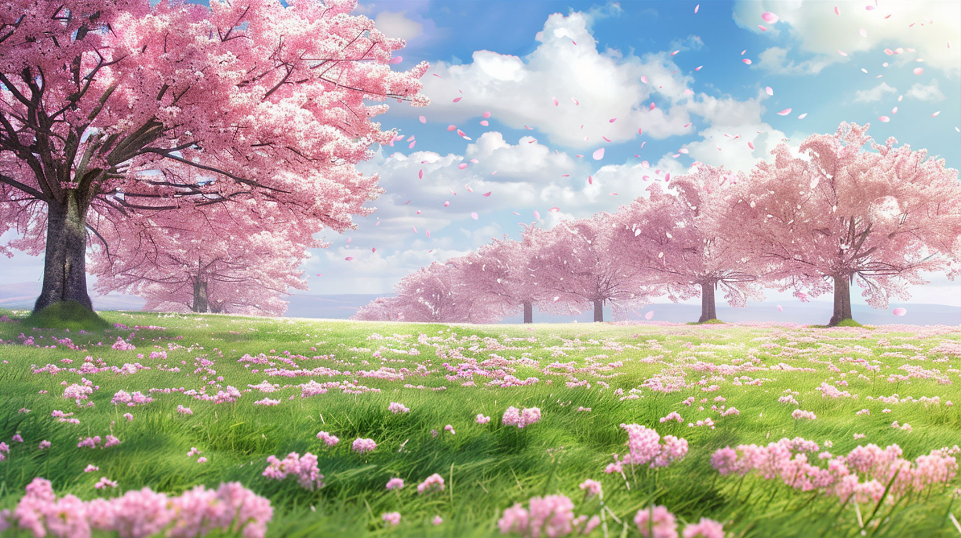 Stunning 4K Anime Cherry Blossom Wallpaper Downloads