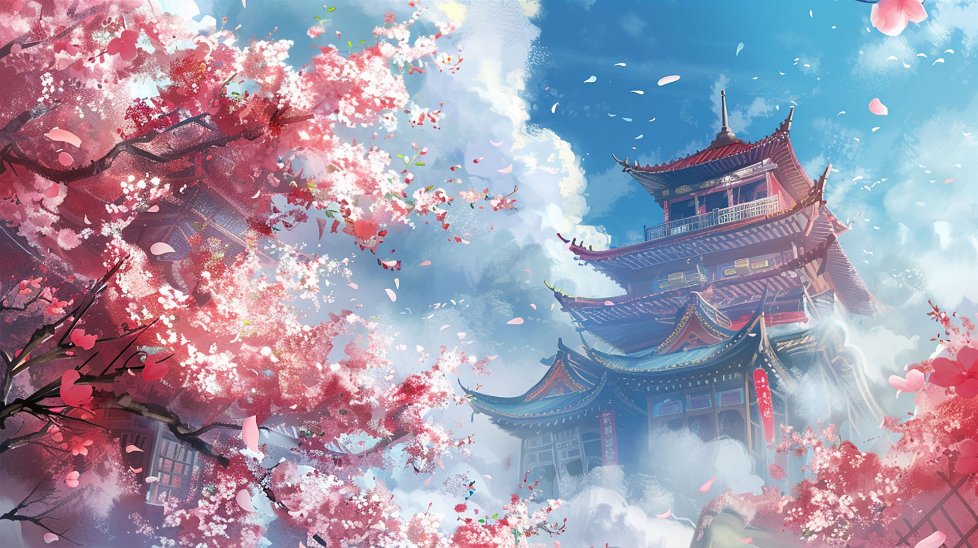 Ultra HD Anime Cherry Blossom Wallpapers for Free