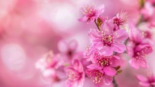 Download Aesthetic Cherry Blossom AI Desktop Pictures