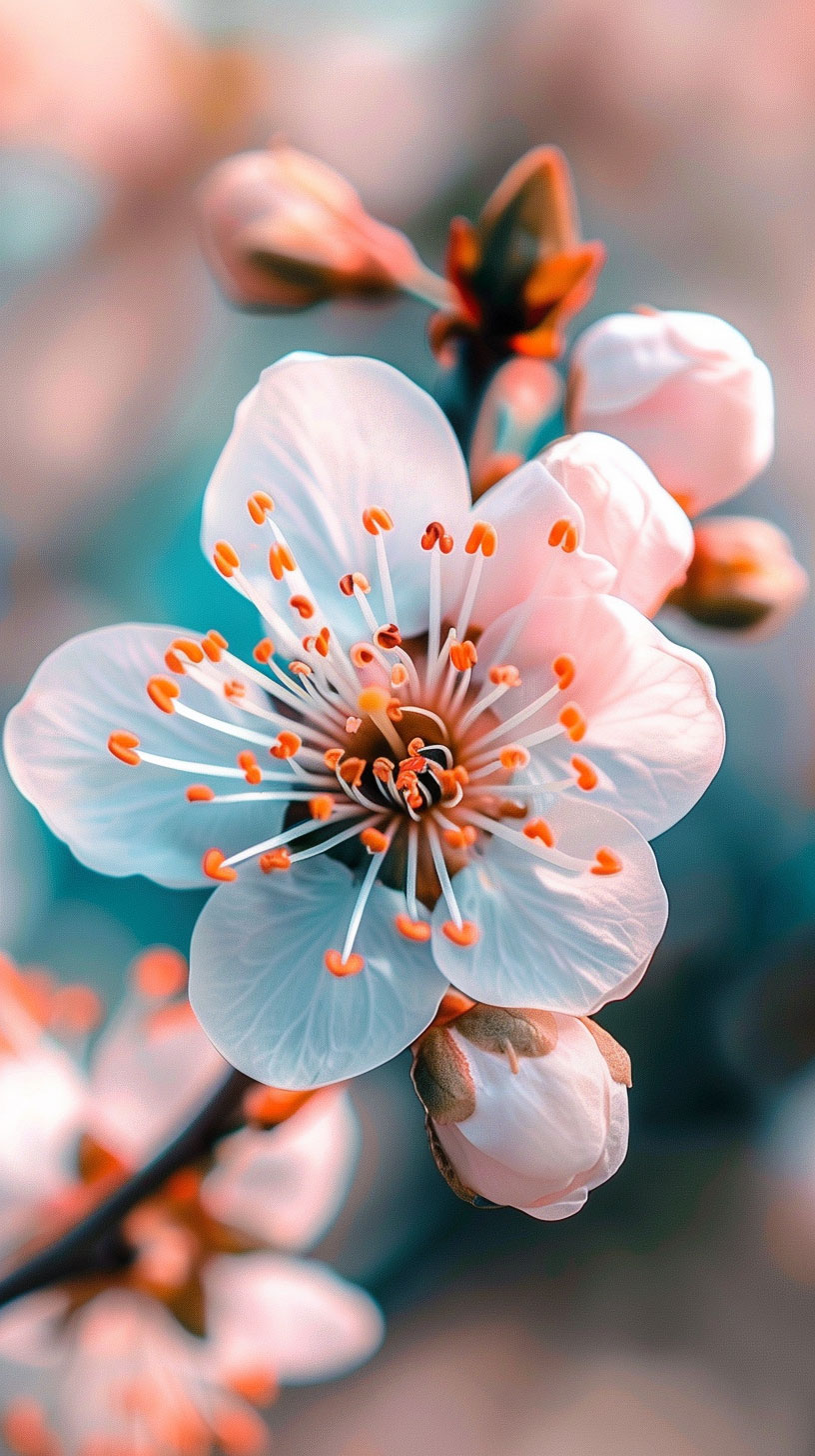 High-Resolution Cherry Blossom Wallpaper for Huawei