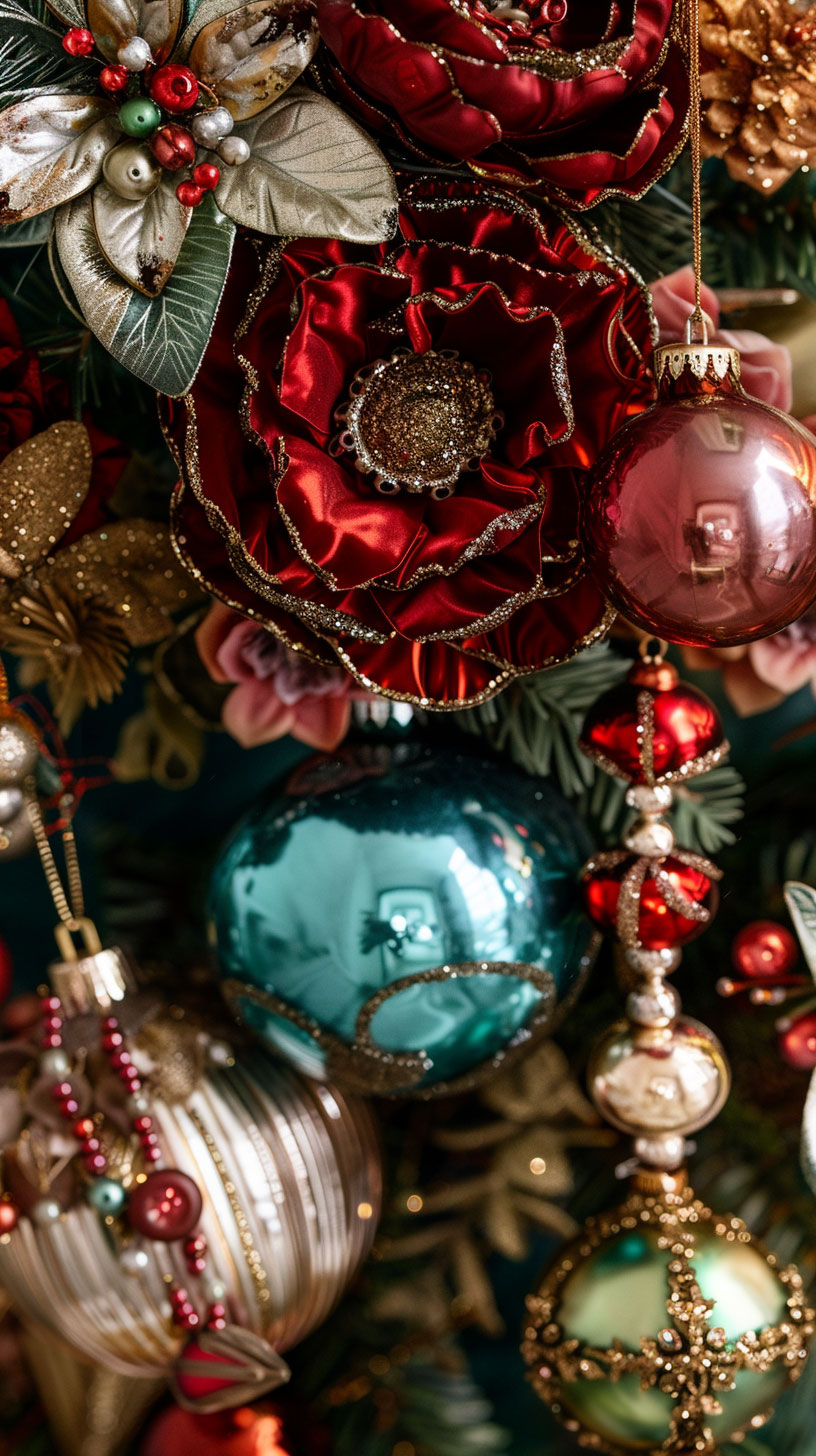 Stunning 4K Vintage Christmas Wallpaper for iPhone