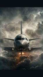 Download Free AI 3D Airplane Mobile Wallpaper