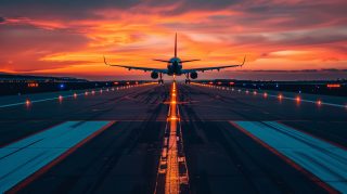 Stock Photos: AI Airplane Ultra HD Wallpaper