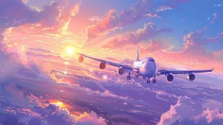 8K Airplane AI Wallpaper for Ultra HD Screens