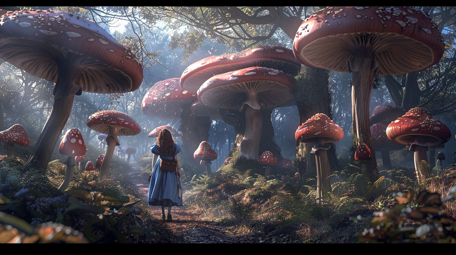 Ultra HD Aesthetic Alice in Wonderland Wallpaper