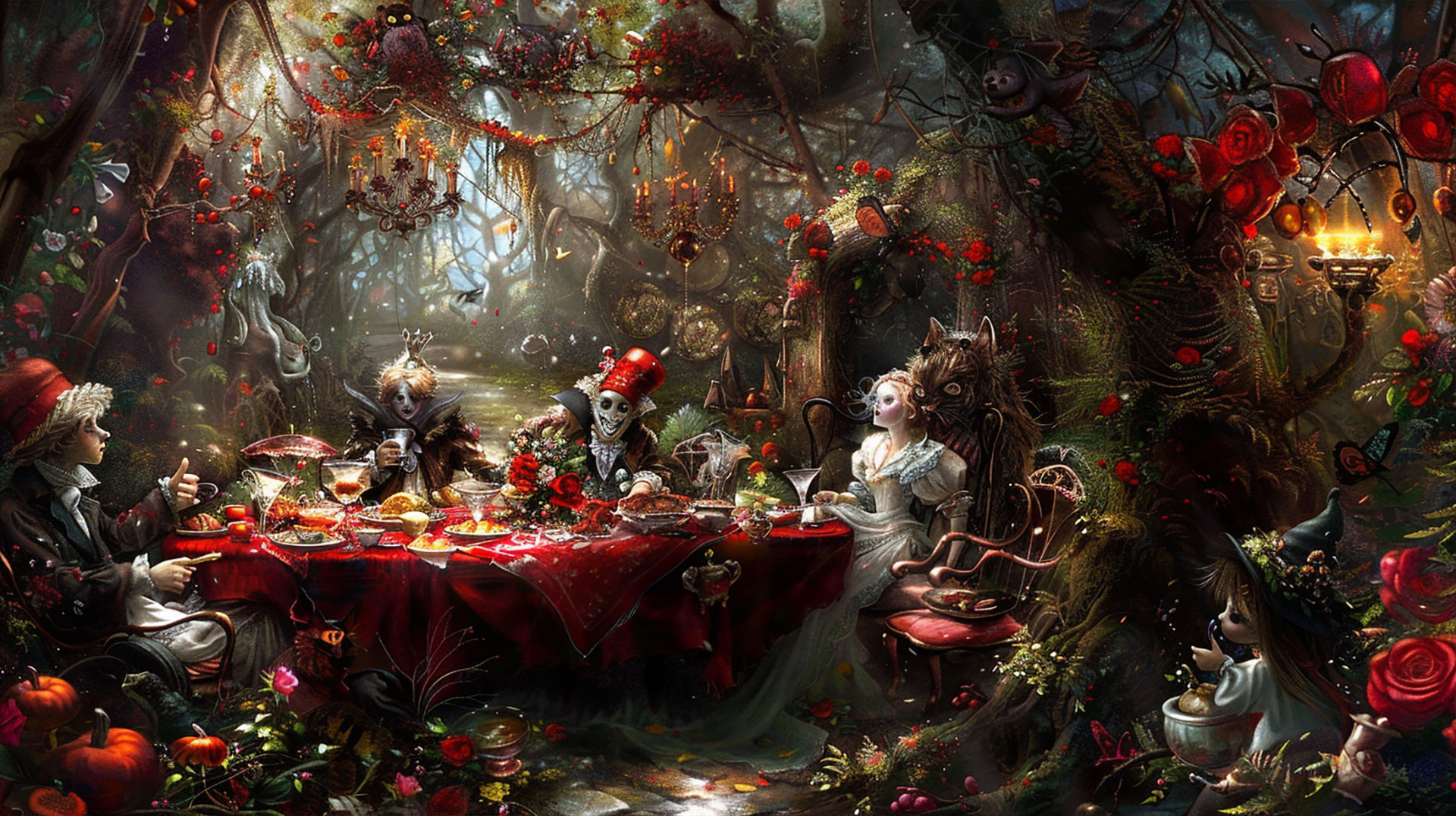 Download AI Alice in Wonderland HD Wallpapers