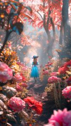 HTC AI Alice in Wonderland Mobile Backgrounds in Ultra HD