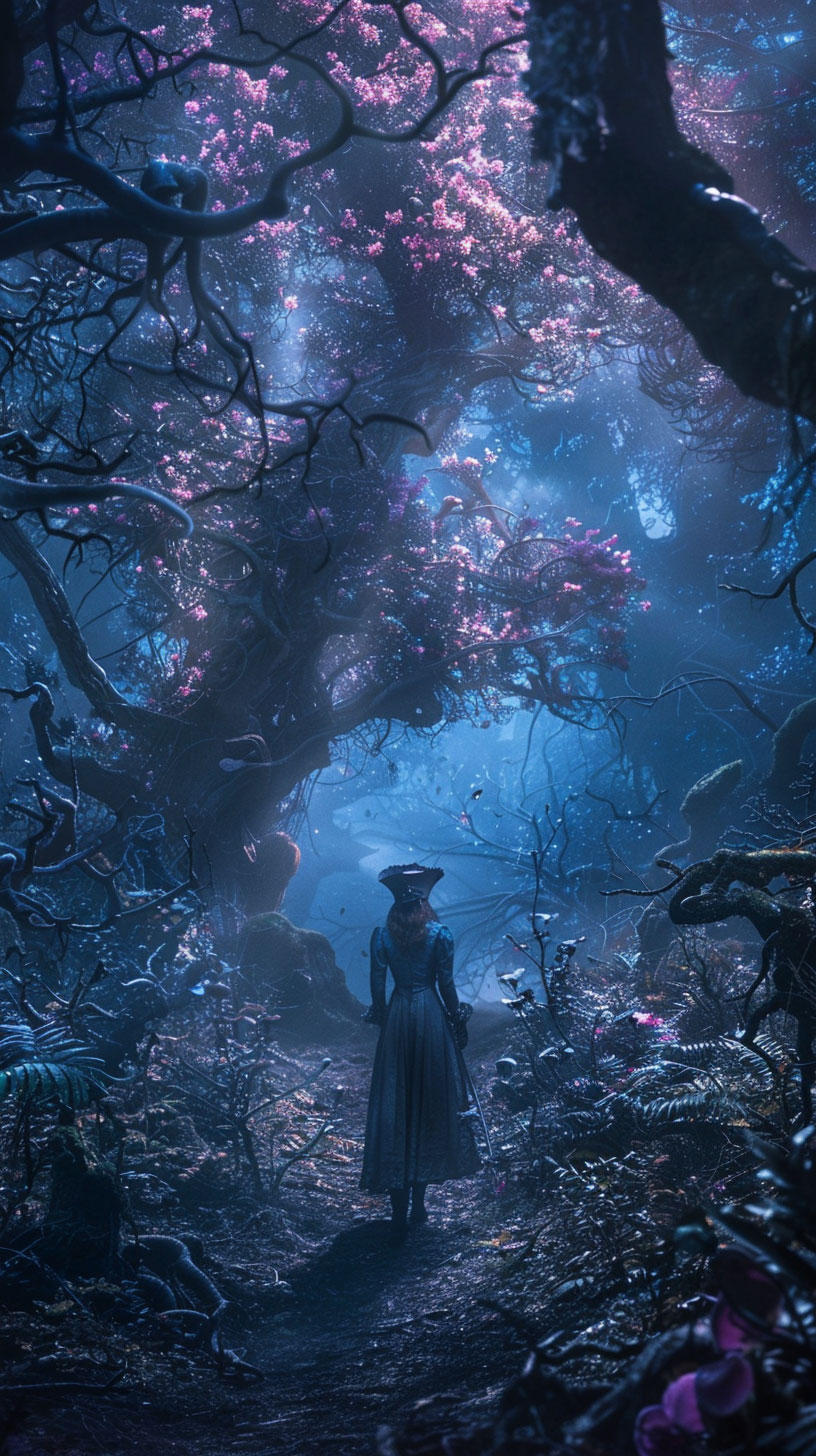 Ultra HD Alice in Wonderland Movie Phone Images