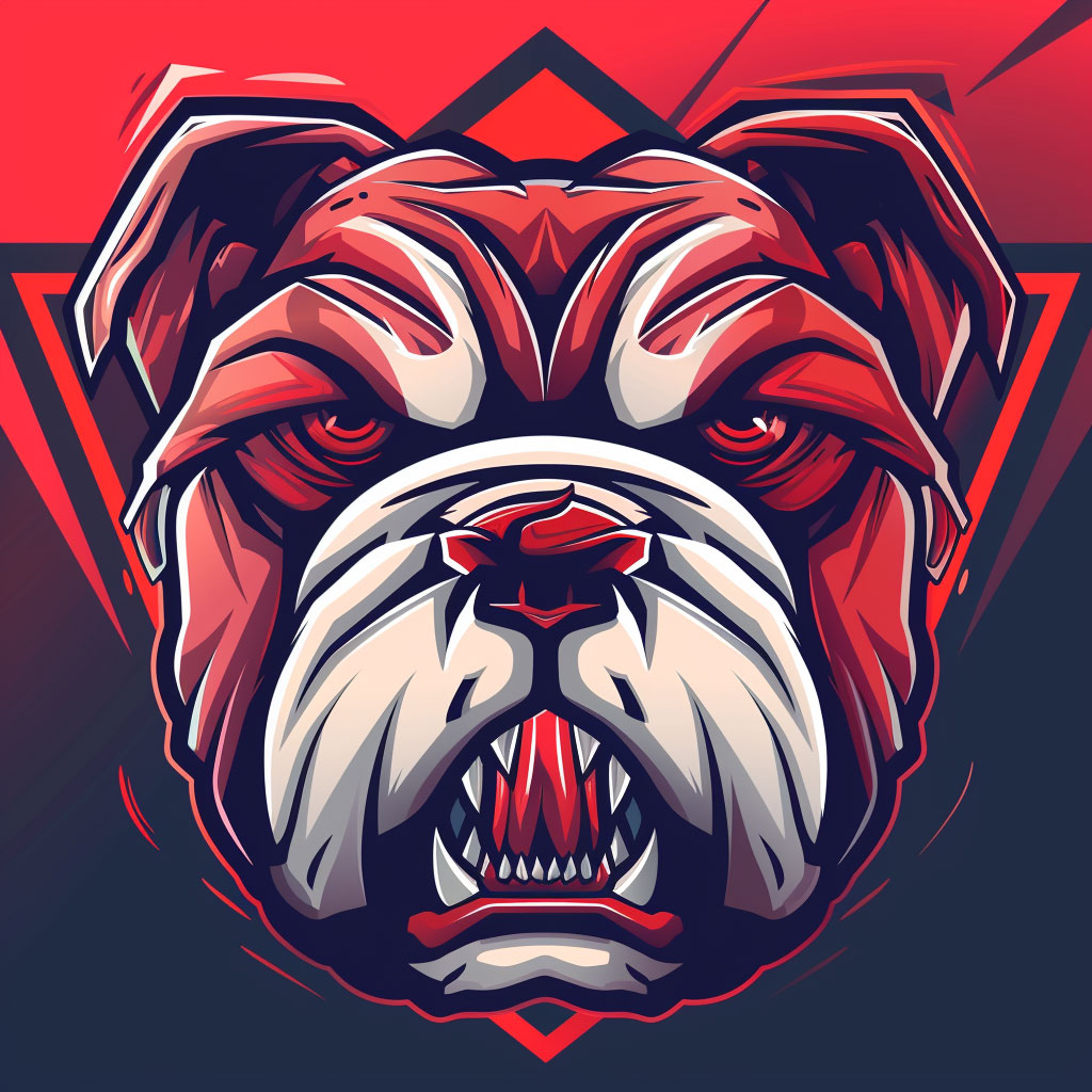 HD Angry Bulldog Logo: Symbol of Power and Defiance