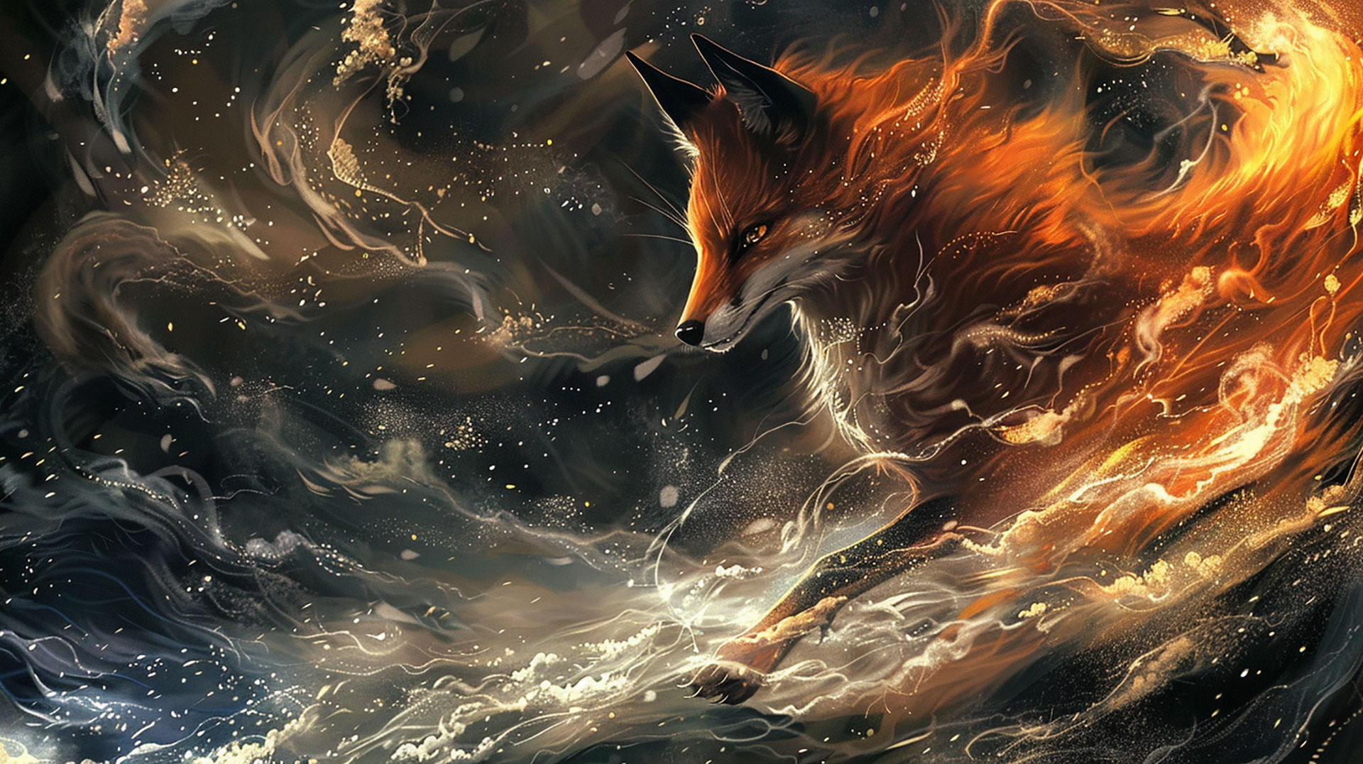 Stunning Anime Fox Mobile Wallpaper for Google Pixel