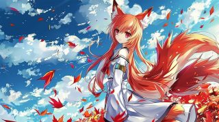 Ultra HD Anime Fox Wallpaper for Samsung Devices