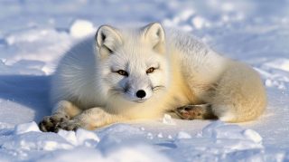 Enchanting Arctic Fox Wallpaper for Xiaomi Devices: HD